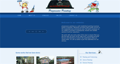 Desktop Screenshot of progressive-painting.com